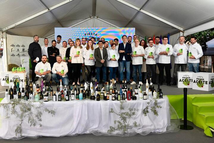 Unos 30 chefs jiennenses son reconocidos en la Fiesta del Primer Aceite por el uso y promoción que hacen del AOVE