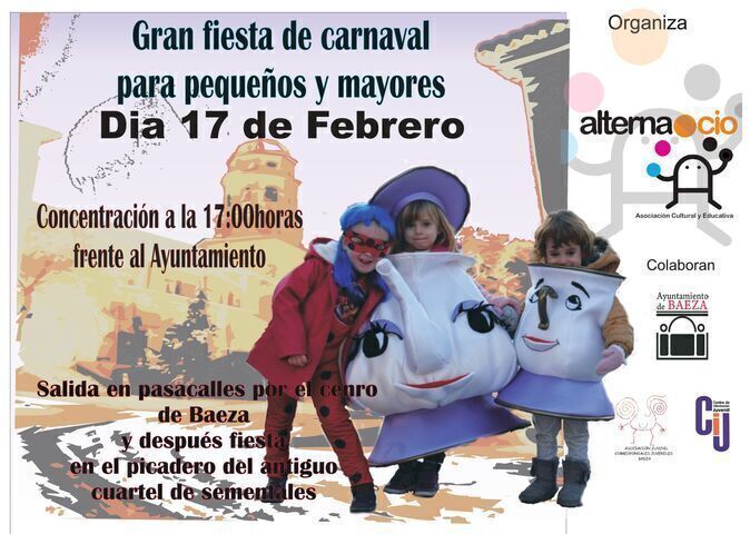 Baeza celebra el carnaval el próximo 17 de febrero 2 cartel carnaval 2023 page 0001