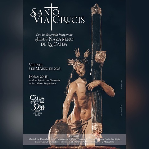 El Señor de la Caída protagonizará mañana un Vía Crucis con sabor a barrio 2 332578889 486698010329197 5644183303523805617 n