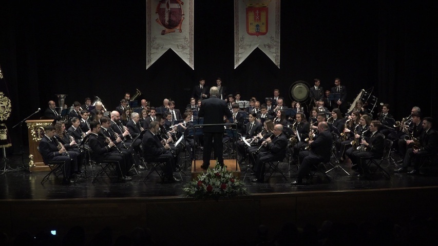 Celebrado el concierto de Semana Santa de Baeza a cargo de la Banda de Música