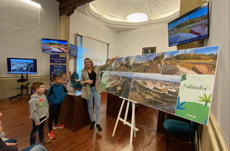 Baeza presenta «Naturalia», el nuevo parque que acerca la naturaleza a la ciudad