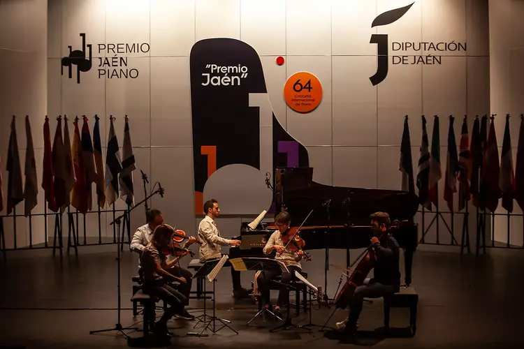 La prueba de cámara con el Cuarteto Bretón ayudará a decidir los finalistas del 64º Premio Jaén de Piano de la Diputación