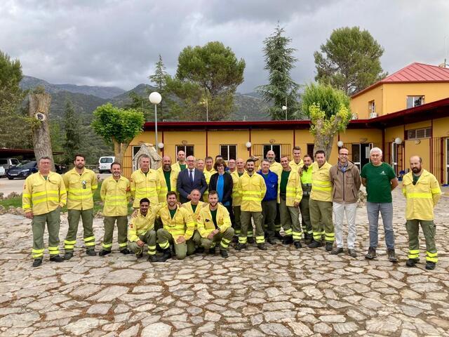 Jesús Estrella destaca la capacidad de anticipación ante el alto riesgo de incendios forestales