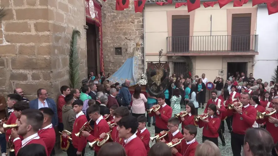 La Cofradía de la Soledad de Úbeda celebra la Fiesta de la Ascensión