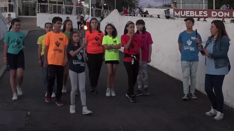 Celebrada en Úbeda la Ceremonia Inaugural de las Olimpiadas Intercentros por la Igualdad
