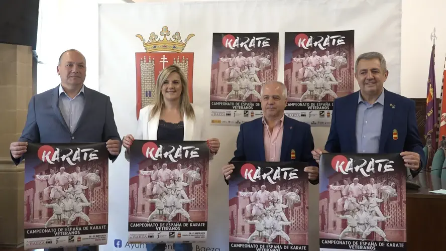 Baeza acoge este fin de semana el Campeonato de España de Kárate para veteranos