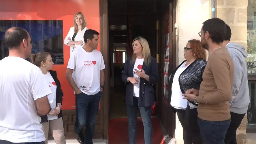 Lola Marín pide a la ciudadanía de Baeza su confianza para las elecciones del domingo