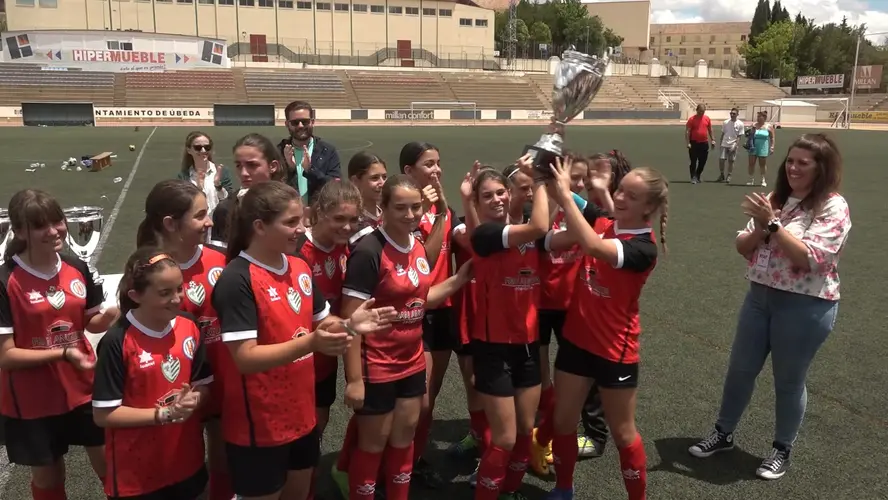 Úbeda acoge la final de la Liga de Promoción Fútbol 7 Femenino Alevín-Infantil