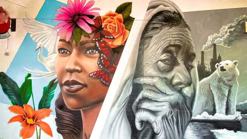 Casi 40 municipios jiennenses cuentan ya con murales urbanos a través del proyecto Street Art Plus de Diputación