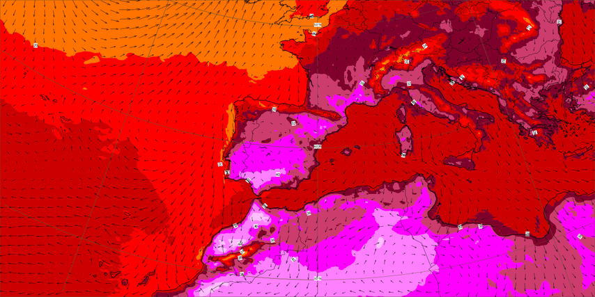 Aviso naranja por altas temperaturas este domingo en Jaén y otras 4 provincias andaluzas