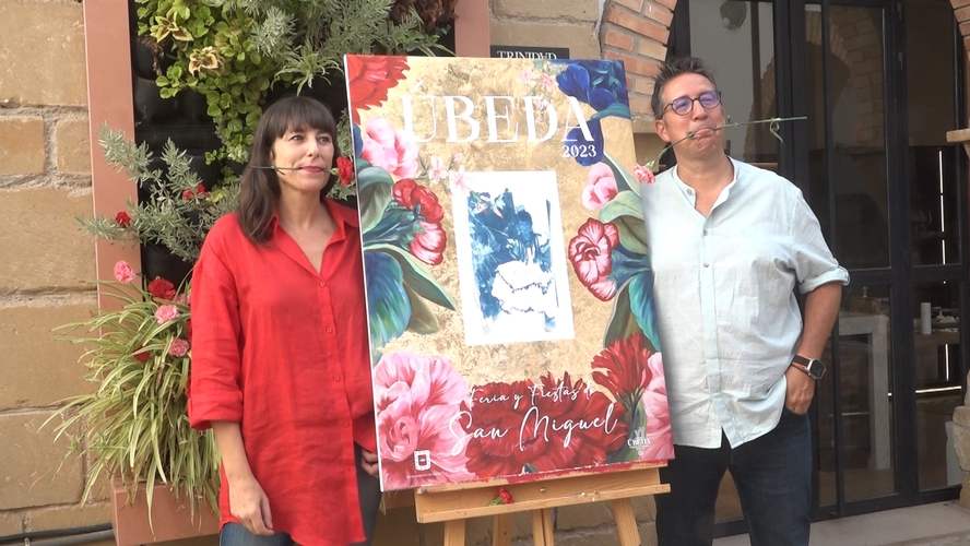 Presentado el cartel de la Feria de Úbeda, obra de Esther Moreno