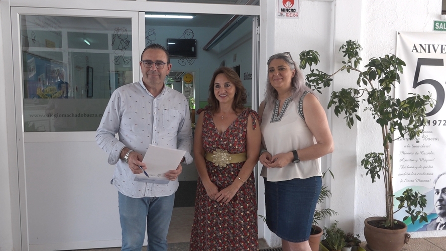 Mantenimiento y Educacion informan de las intervenciones en los centros escolares de Baeza 1.58.1
