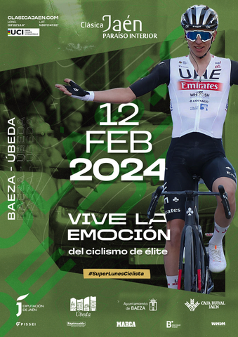 Estos son los carteles de la Gran Fondo y la Clásica Jaén Paraíso Interior 2024 3 2 UCI CJ 2024 VF Mediana