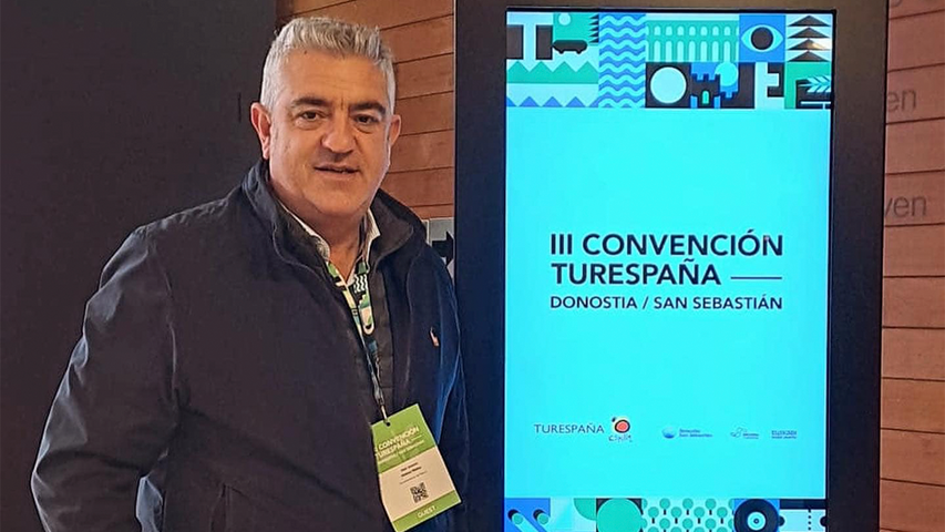 El concejal de Turismo del Ayuntamiento de Baeza presente en la III Convención de Turespaña