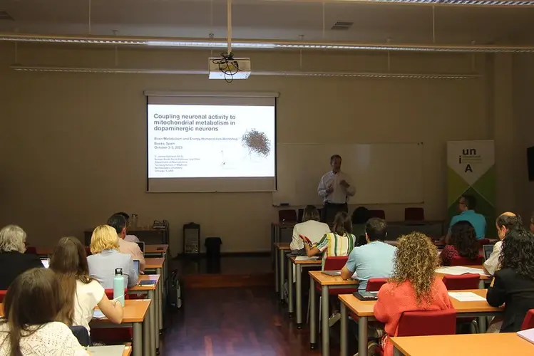 La UNIA realiza un workshop en la Sede Antonio Machado de Baeza sobre el metabolismo cerebral