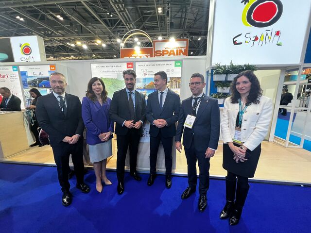 Ministro de Turismo y presidente GCPHE en WTM