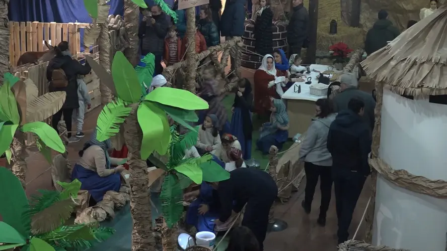 El AMPA Los Descalzos de Baeza organiza por cuarto año su Belén Viviente