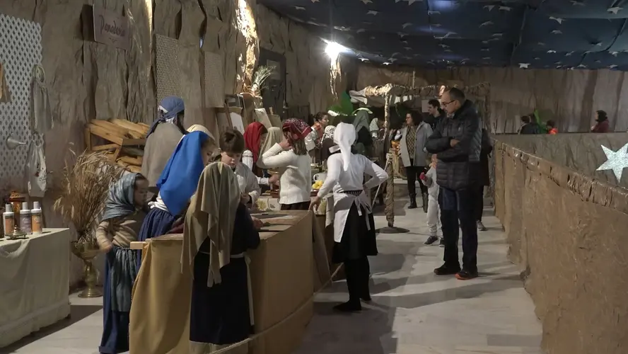 El AMPA Los Descalzos de Baeza organiza por cuarto año su Belén Viviente 2 belen viviente 2 1.46.1 jpg