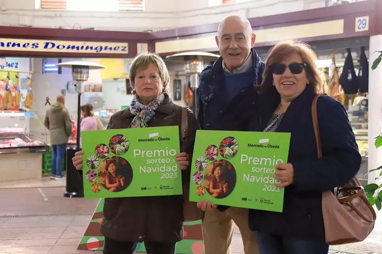 Entregados los premios del segundo sorteo del Mercado de Abastos de Úbeda