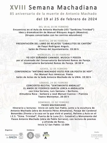 Baeza celebra la XVIII edición de su Semana Machadiana 3 SemanaMachadiana 2 jpg