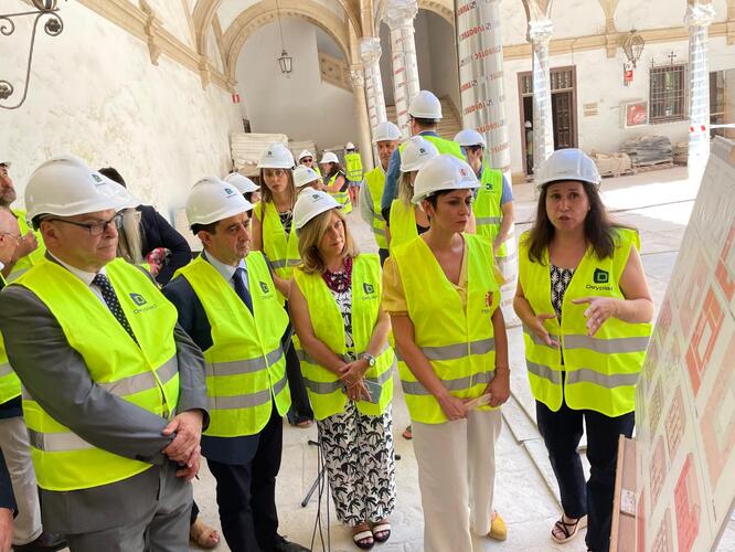20240711 Visita obras Palacio Vazquez de Molina Ubeda 2