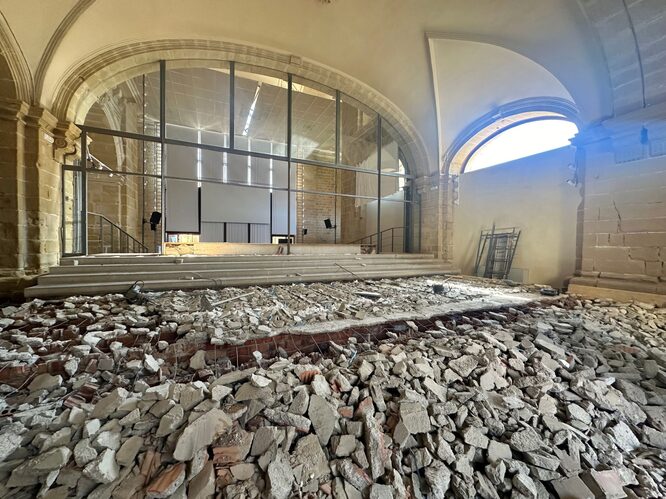 Con el Auditorio de San Francisco se inician las obras del Plan Territorial de Sostenibilidad Turistica en Baeza 4 1 scaled