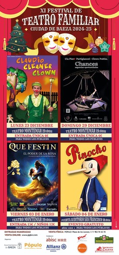 Baeza acogerá el XI Festival de Teatro Familiar entre los días 23 de diciembre y 4 de enero 2 467590371 908234744829745 920921494994289443 n