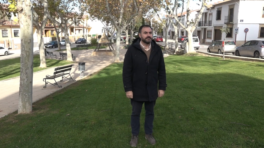 El concejal de Medio Ambiente de Baeza da a conocer mejoras en el entorno del Parque de la Pirámide