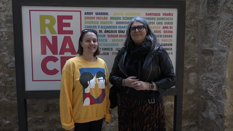 La Galería Renace de Baeza impulsa el arte contemporáneo entre los más jóvenes