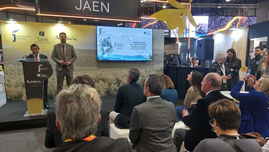 La Diputación de Jaén muestra en Fitur 2025 el potencial gastronómico de Sierra Morena