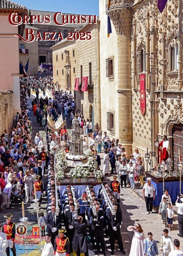 Baeza se hace altar al llegar el Corpus Christi 2 CARTEL CORPUS CHRISTI BAEZA 2025