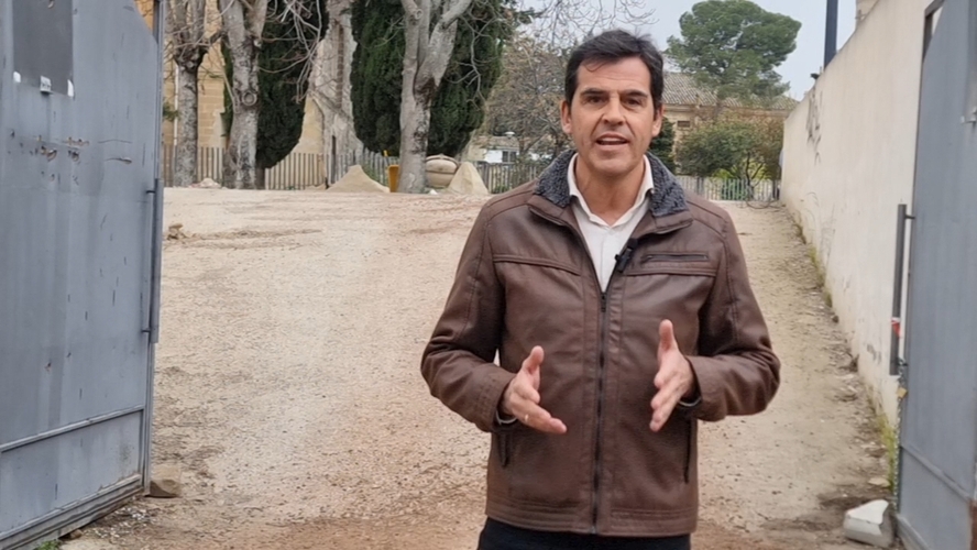 El PSOE de Baeza critica el inicio de obras en el aparcamiento del Carmen de Burgos durante la Semana Santa