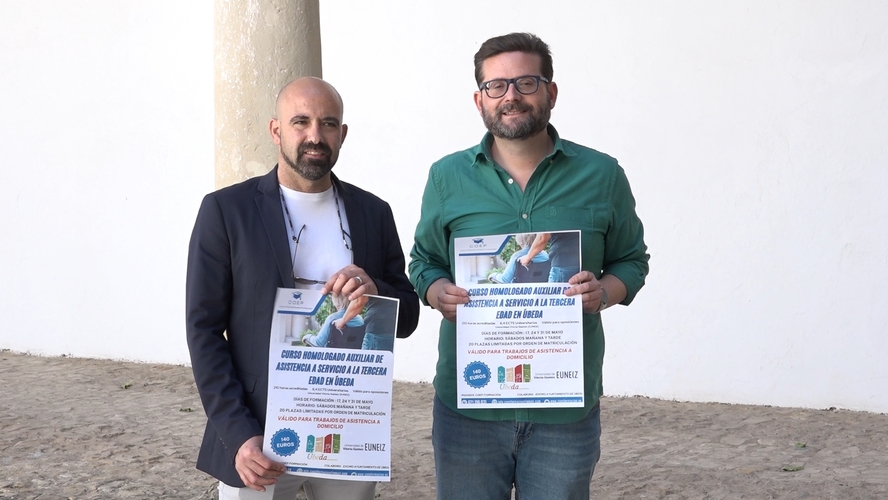 Úbeda lanza un curso homologado para formar personal en asistencia a personas mayores