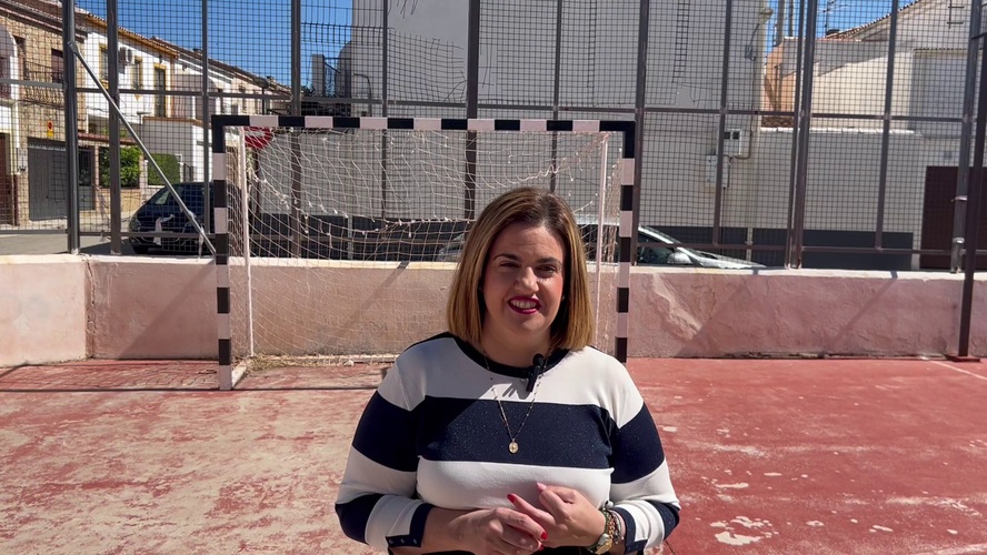 PSOE de Baeza denuncia el mal estado de las pistas deportivas municipales