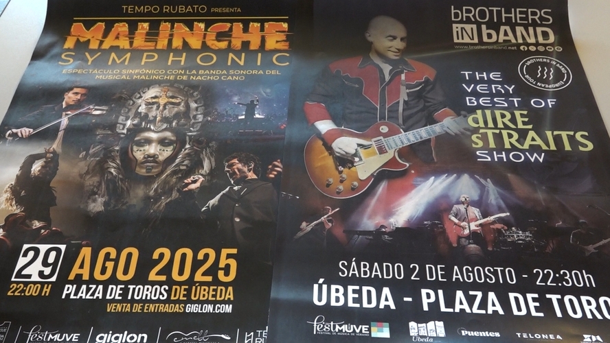 Brothers in Band y Malinche Symphonic llegan a Úbeda de la mano del Festmuve