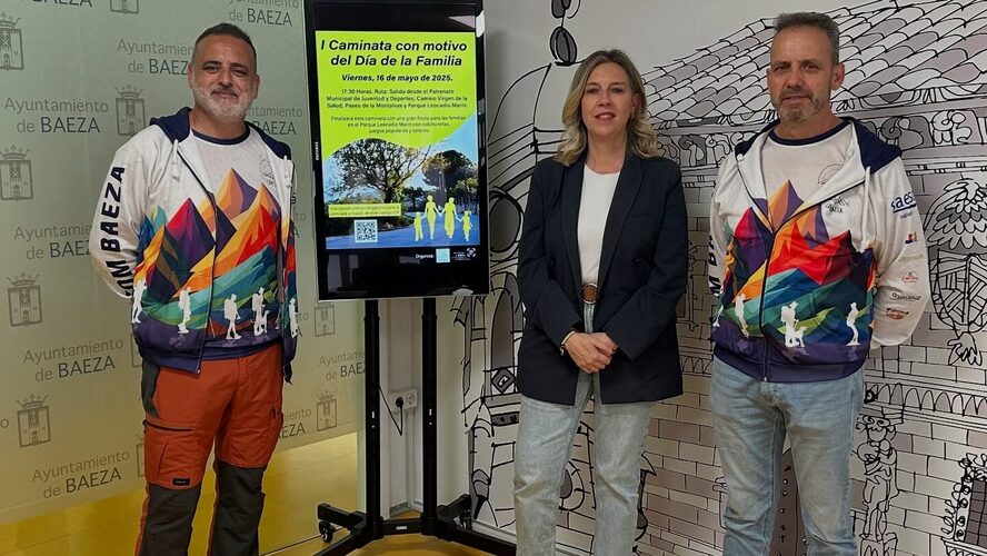 Ayuntamiento y Club de Montaña de Baeza organizan la I Caminata del Día Internacional de la Familia 2 I caminata dia de la familia 1 e1746692798194
