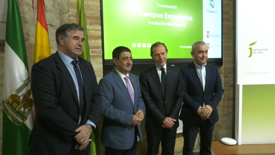 Jaén renueva su alianza con la Fundación Real Madrid: Mengíbar y Sabiote acogerán el Campus Experience para 200 jóvenes