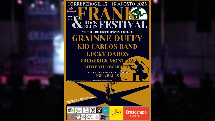 Nola Blues abre este sábado la edición número 26 del Frank Festival