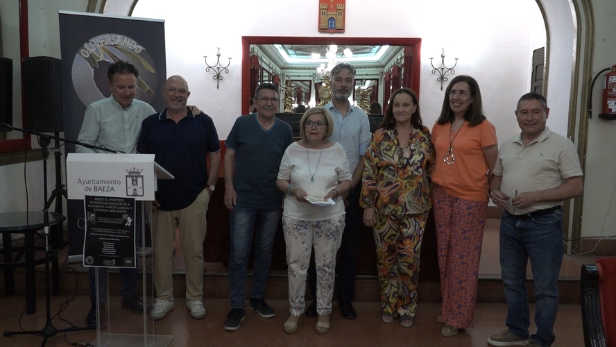 150 Años de Machado: Baeza rinde homenaje al poeta y su histórico encuentro con Lorca 2 BAEZA RECITAL DE POESIA MACHADO Y LORCA 1.64.1