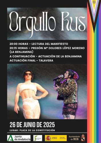 Rus alza la voz por la diversidad en su celebracion del Orgullo LGTBIQ