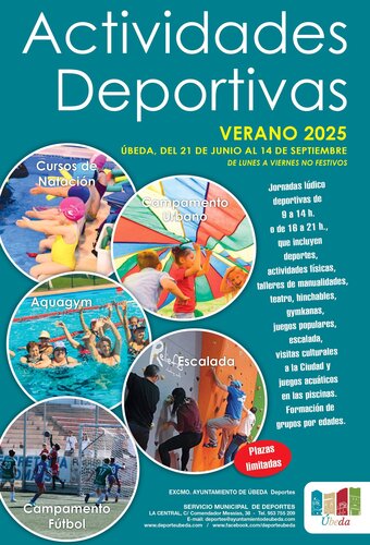 ubeda actividades deportivas verano 2