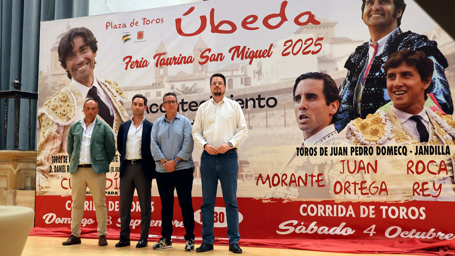 La Feria Taurina de San Miguel contará con Curro Díaz, Morante, Juan Ortega y Roca Rey