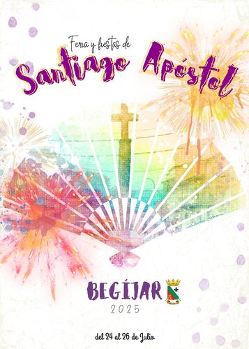 Begíjar Presenta el Cartel Oficial de las Ferias y Fiestas en Honor a Santiago Apóstol 2025 2 Santiago 2025 cartel scaled