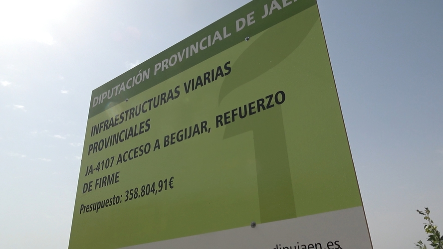 Diputacion invierte 12 millones en la mejora de los accesos por carretera a Begijar 1.25.1