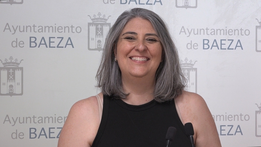 Ginesa López detalla el balance del último pleno municipal de Baeza