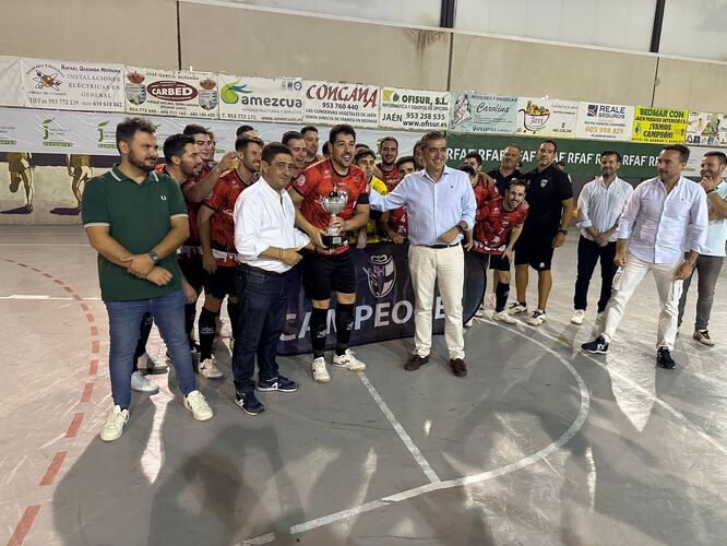 El Club FS Baeza gana la Copa Presidente Diputación de fútbol sala tras vencer al Linares Deportivo