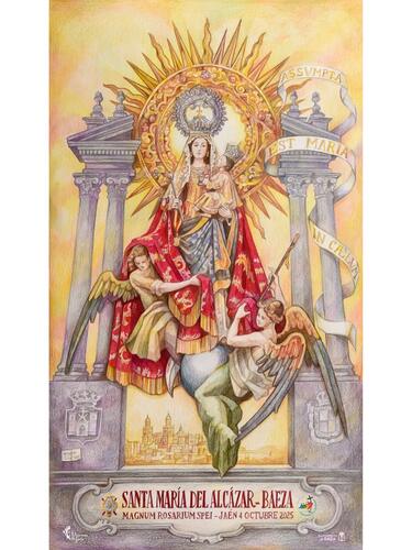 Baeza se prepara para el histórico traslado de su Patrona con motivo del Magnum Rosarium Spei 2 543103930 18077107408958135 6829663657959100069 n