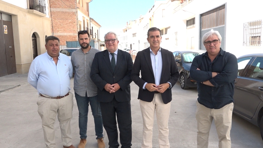 Finaliza la primera fase de las obras de emergencia en el colector de la calle Jeronimo Morales de Baeza 1.18.1