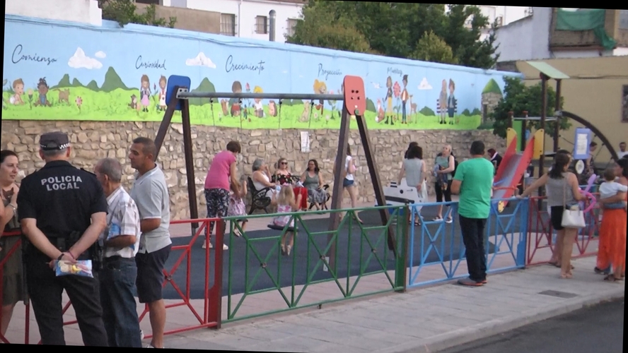 Inaugurado el mural del Parque del Prado de Rus