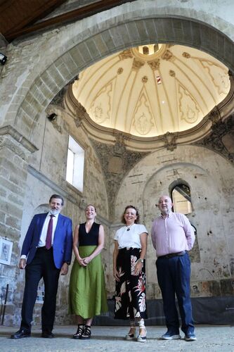 La cúpula barroca de la Iglesia de San Lorenzo de Úbeda vuelve a brillar 2 Restauracion cupula San Lorenzo Ubeda